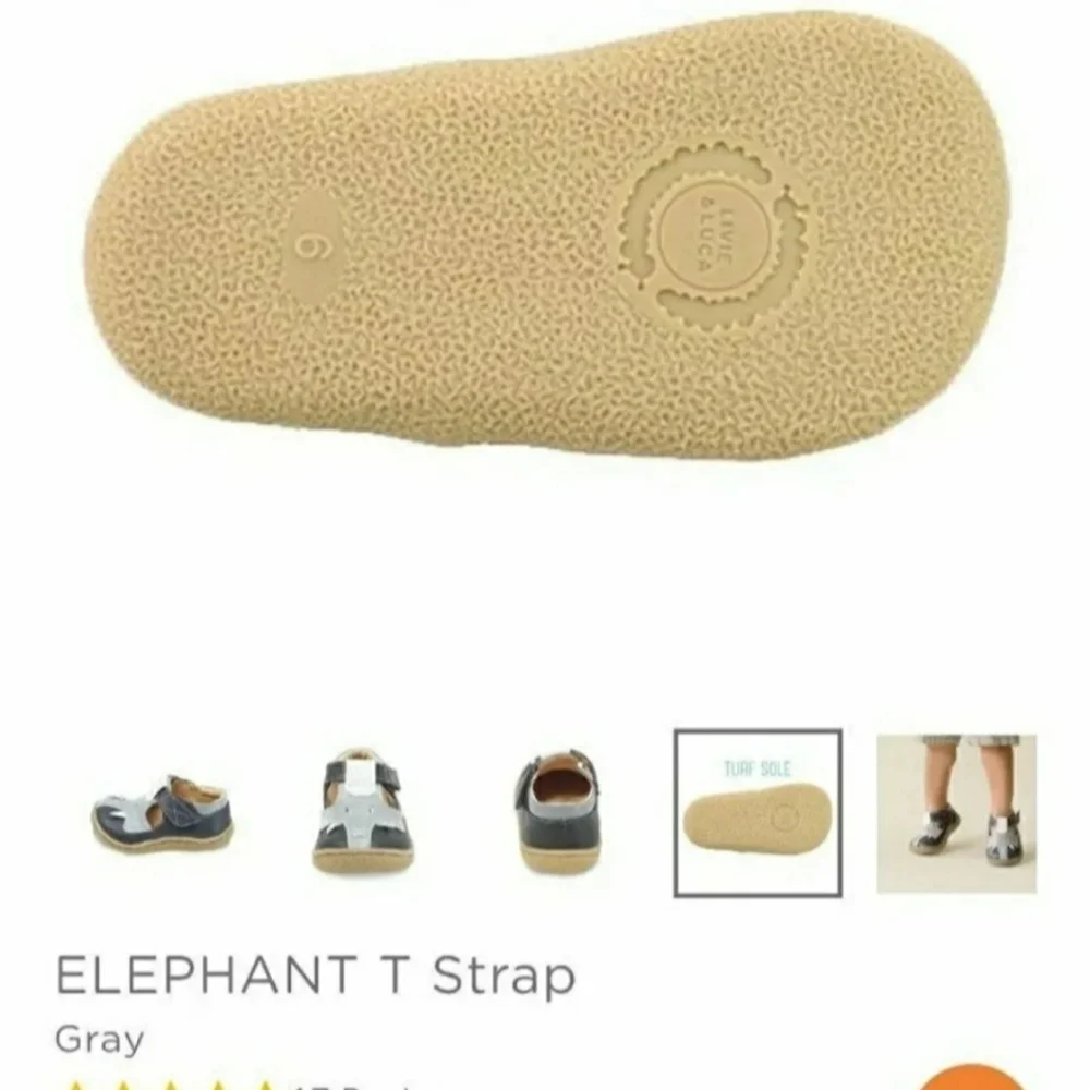 Livie and Luca Elephant Sandals New Without Box